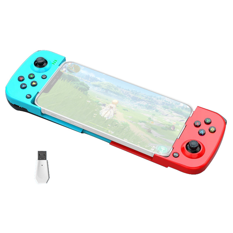 D3 Stretchable Wireless Controller for Nintendo Switch, PS4 Left Right Joystick Bluetooth Gamepad with Receiver Portable Game Handle (Universal Version) D3 Stretchable Wireless Controller for Nintendo Switch, PS4 Left Right Joystick Bluetooth Gamepad with Receiver Portable Game Handle (Universal Version)